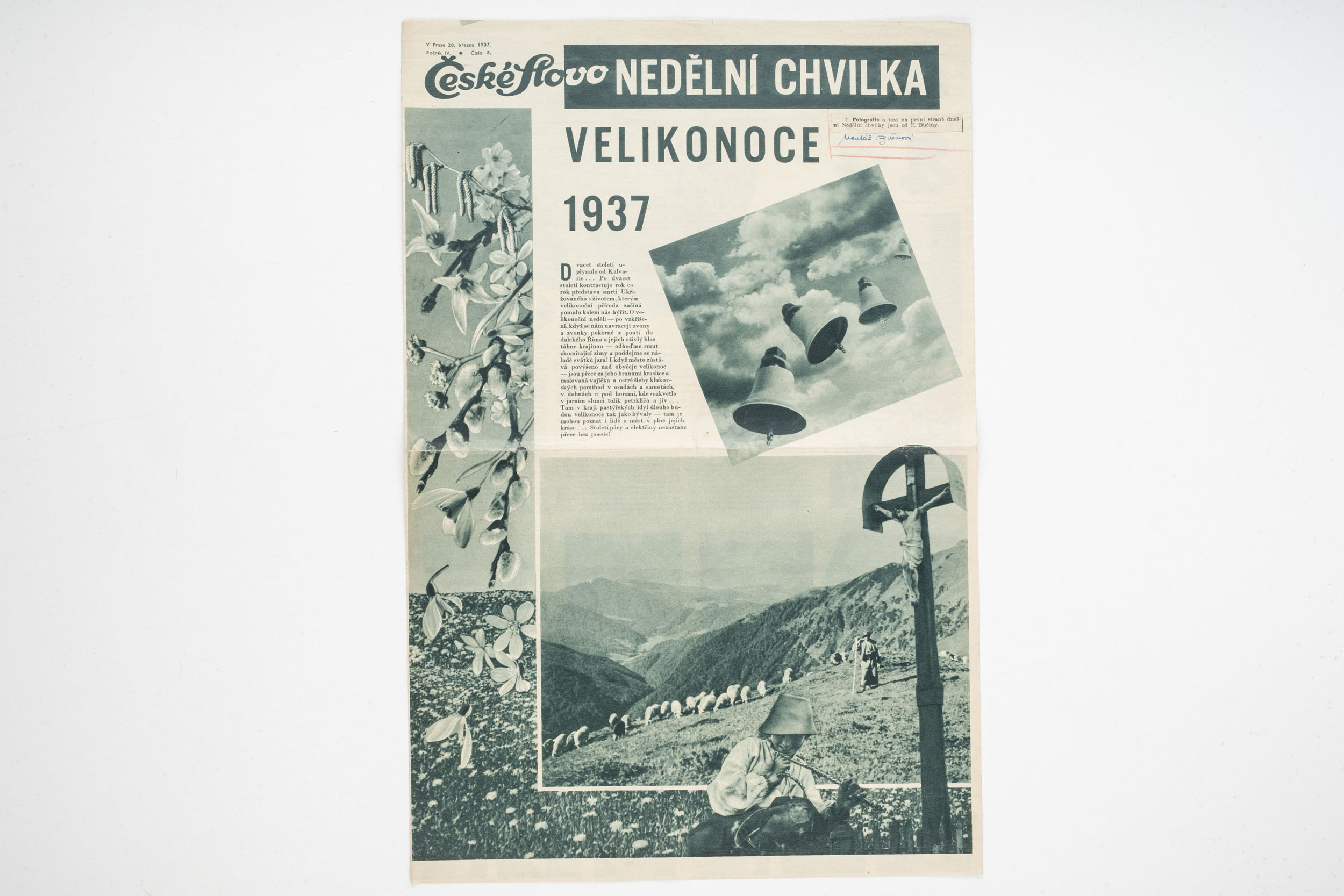 Velikonoce 1937