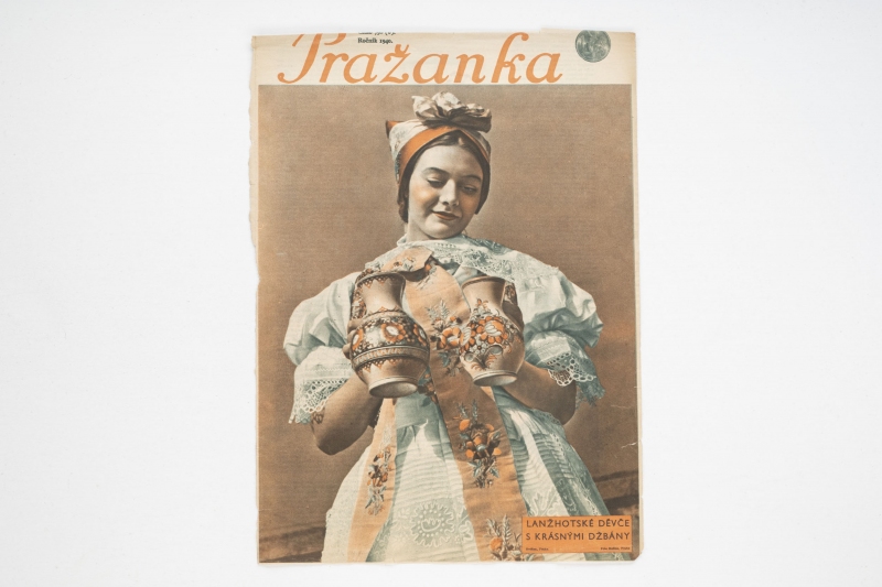 Lanžhotské děvče a krásnými džbány